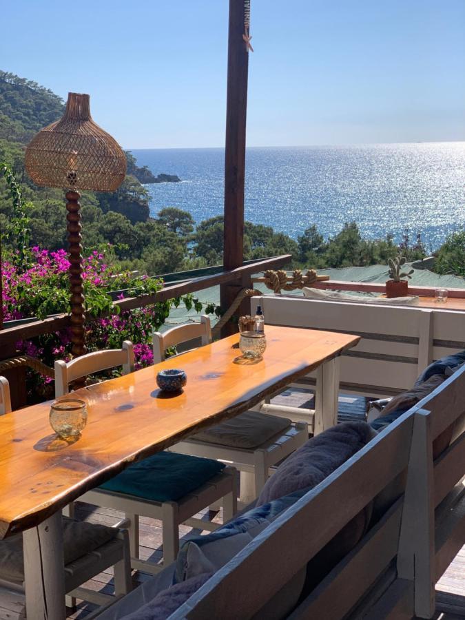Large Bungalow With Sea View In Kabak Bay, Oeluedeniz Fethiye Exterior photo